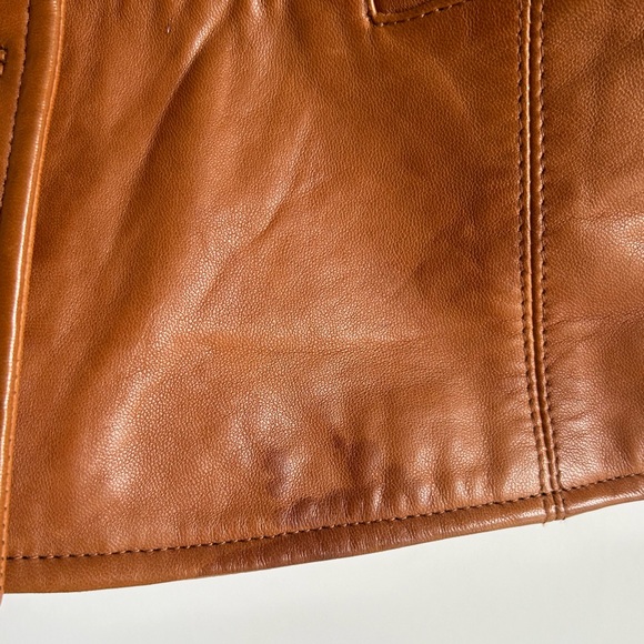 Vintage Buttery Leather Vest - Picture 3 of 6
